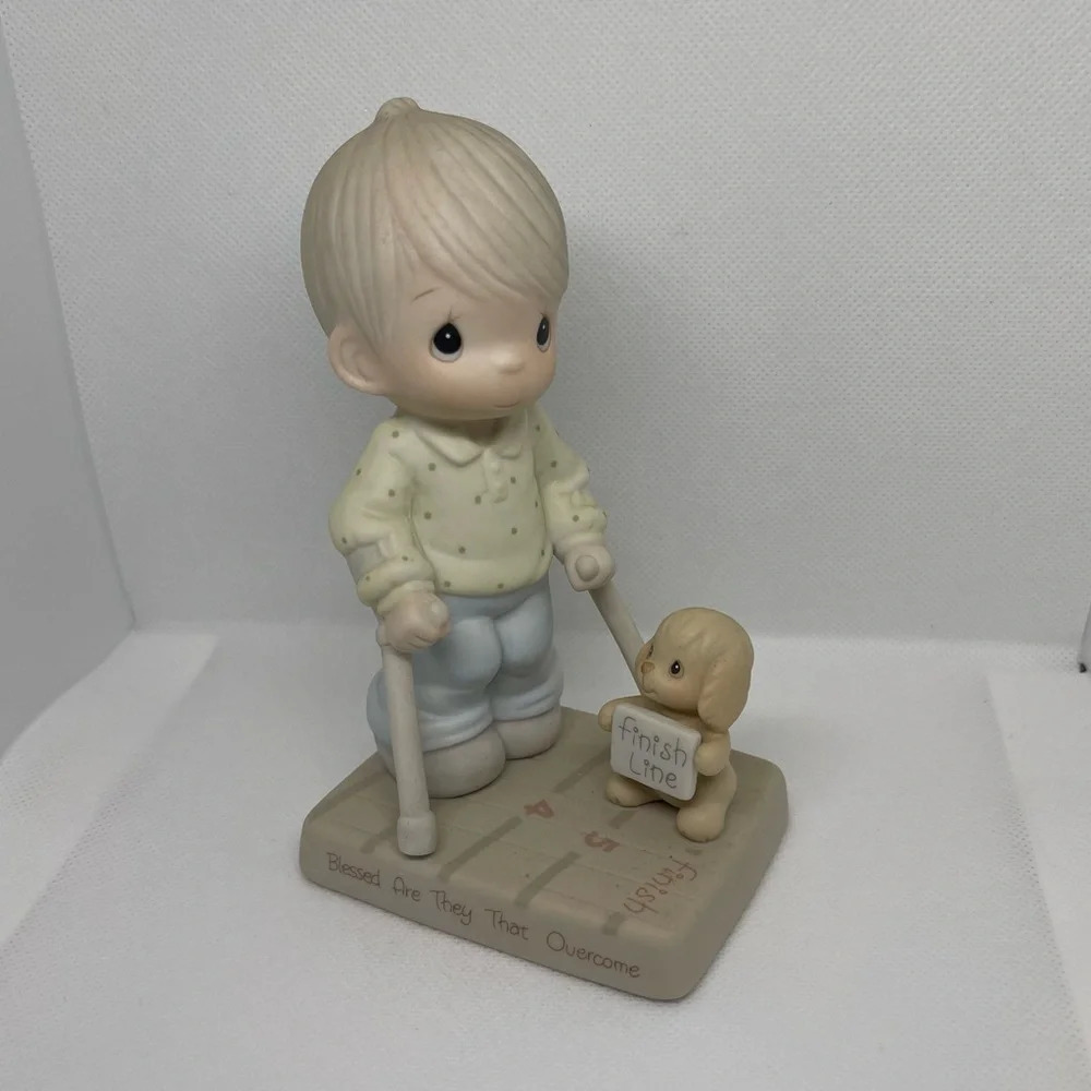 Vintage 1987 Precious Moments Blessed Are They That Overcome w/BOX